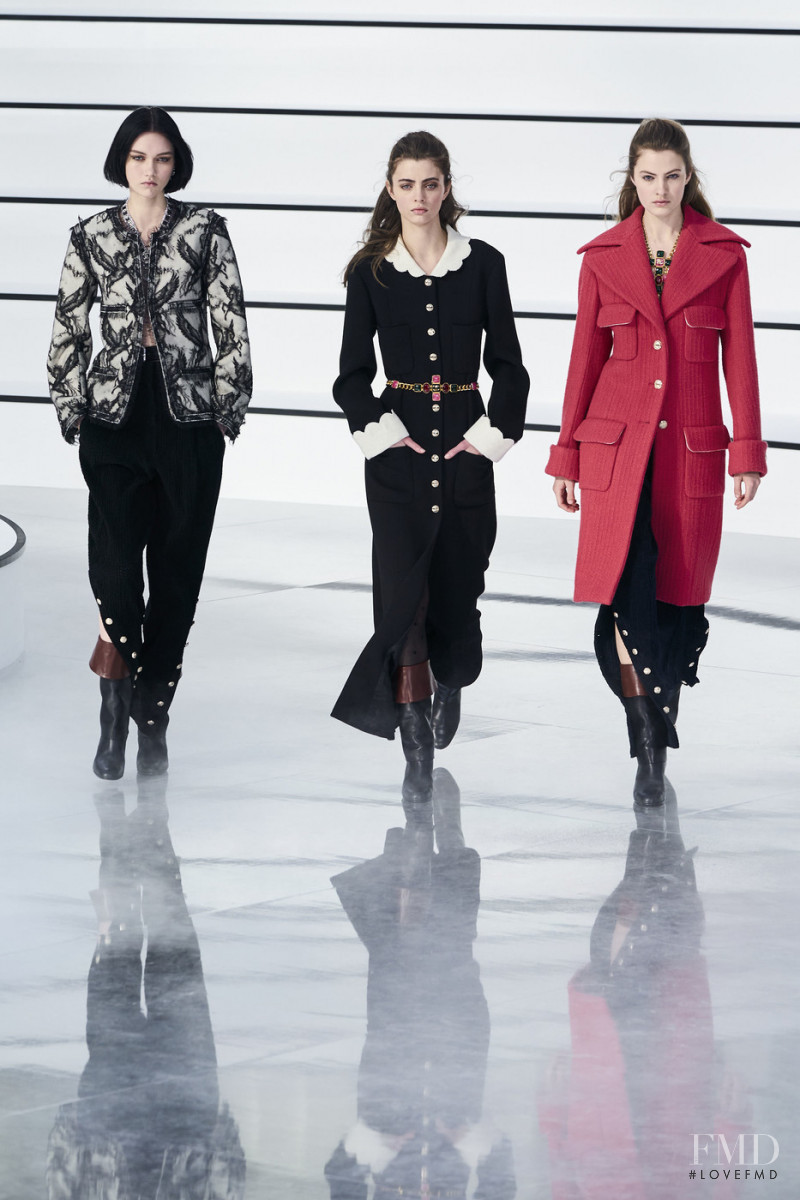 Felice Noordhoff featured in  the Chanel fashion show for Autumn/Winter 2020