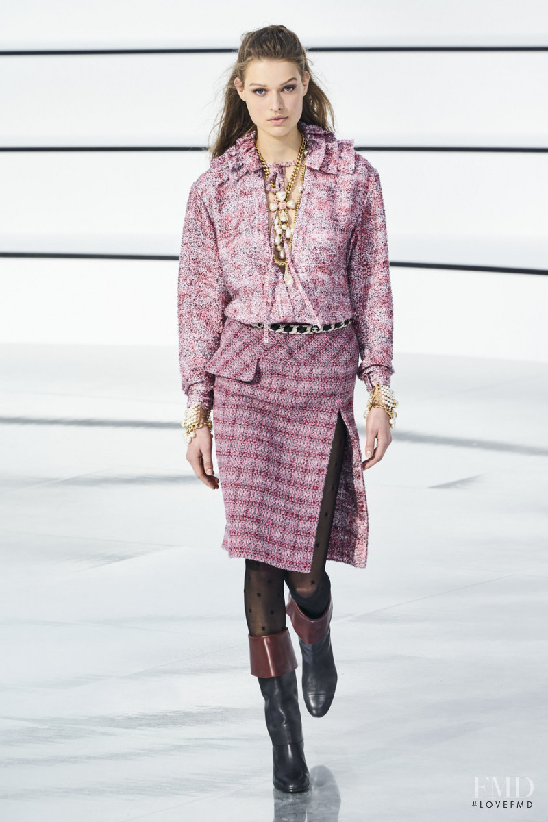 Cosima Fritz featured in  the Chanel fashion show for Autumn/Winter 2020