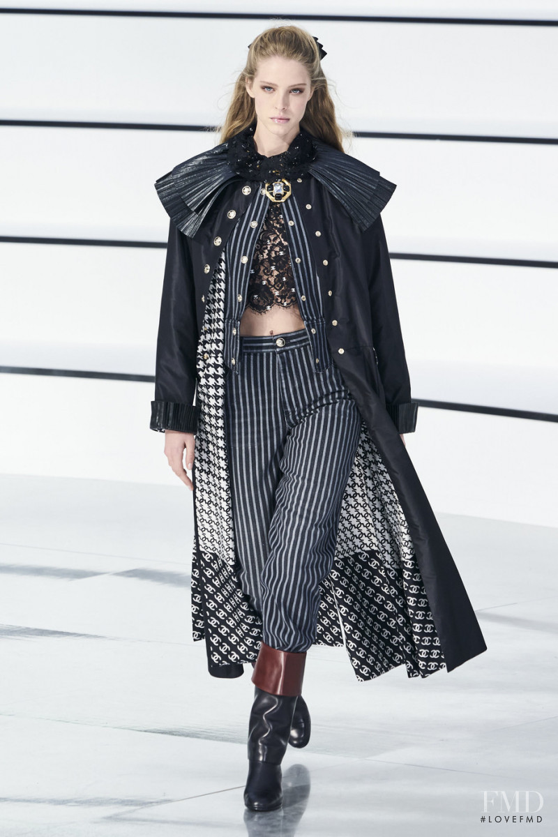 Abby Champion featured in  the Chanel fashion show for Autumn/Winter 2020