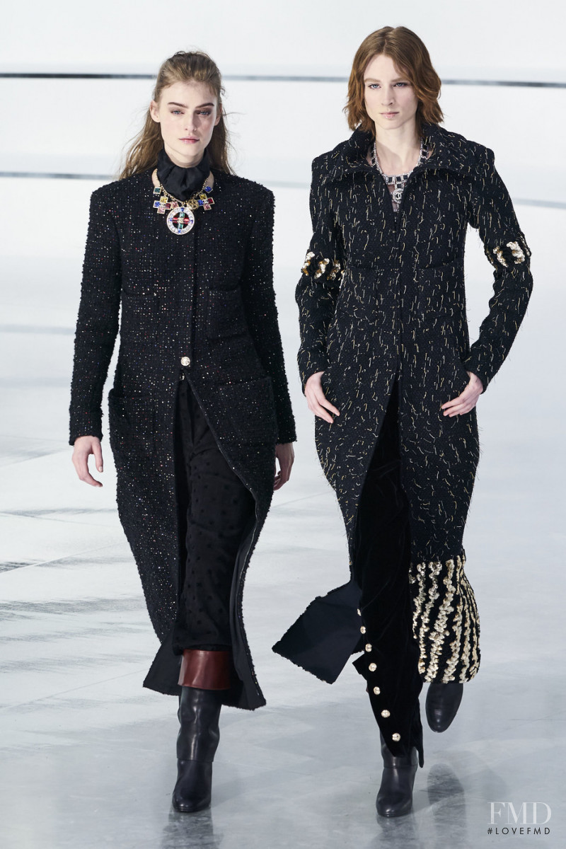 Berit Heitmann featured in  the Chanel fashion show for Autumn/Winter 2020