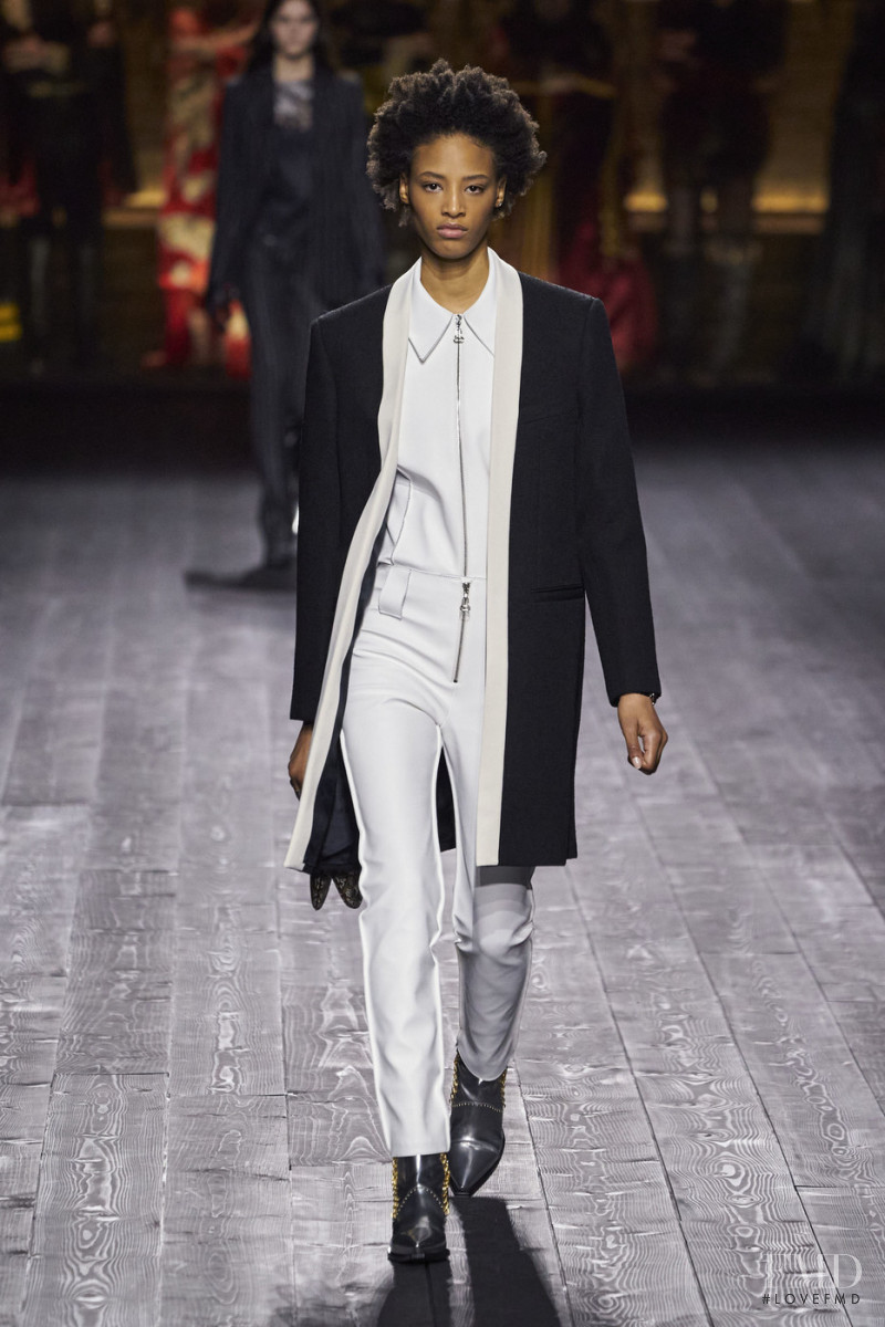 Janaye Furman featured in  the Louis Vuitton fashion show for Autumn/Winter 2020