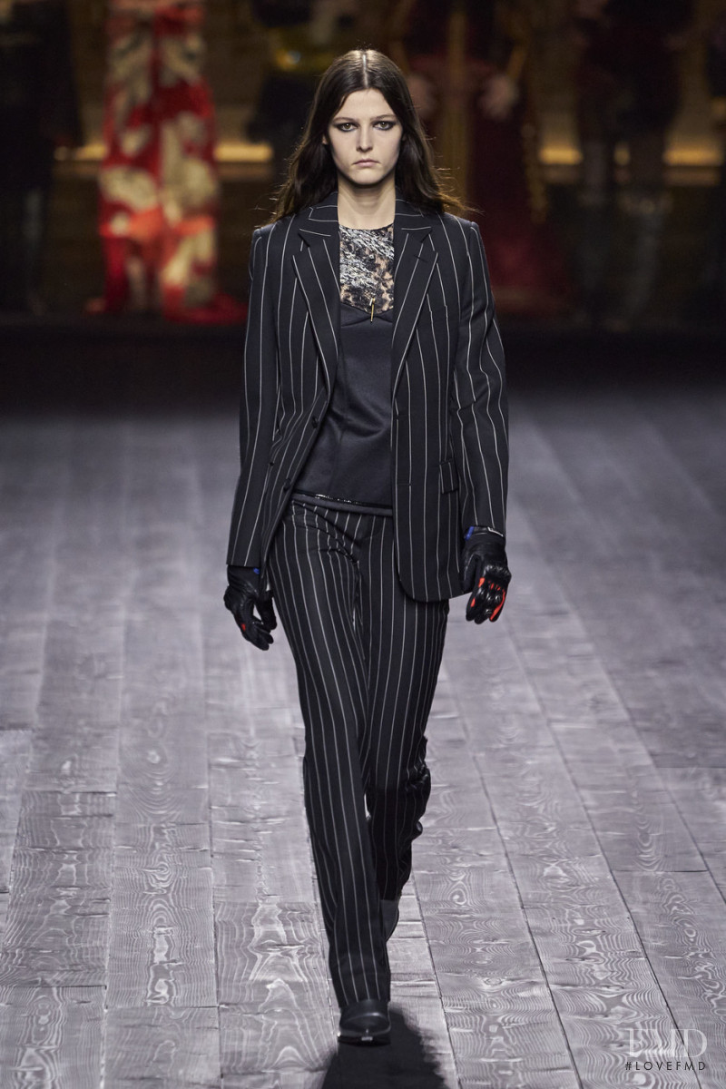 Effie Steinberg featured in  the Louis Vuitton fashion show for Autumn/Winter 2020
