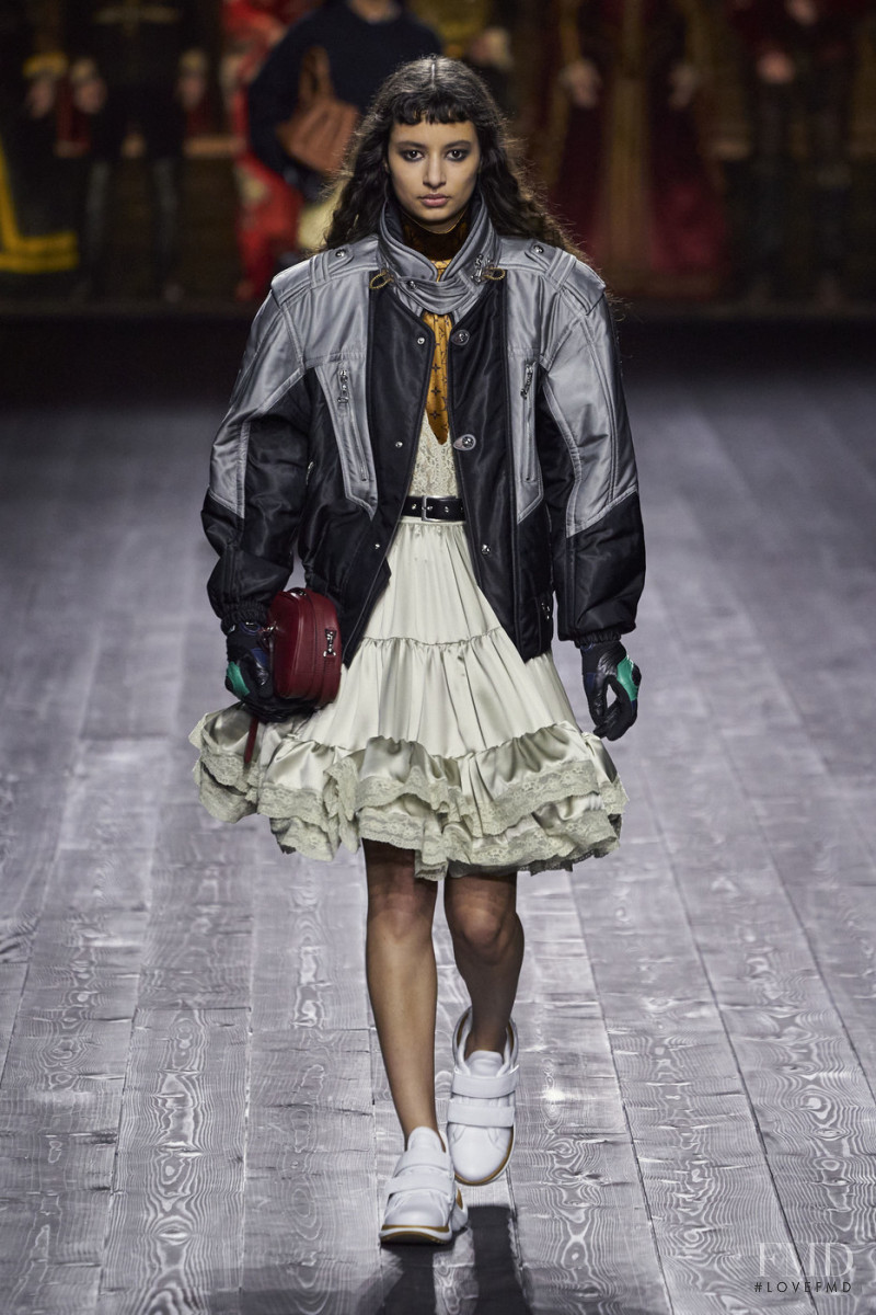 Oudey Egone featured in  the Louis Vuitton fashion show for Autumn/Winter 2020