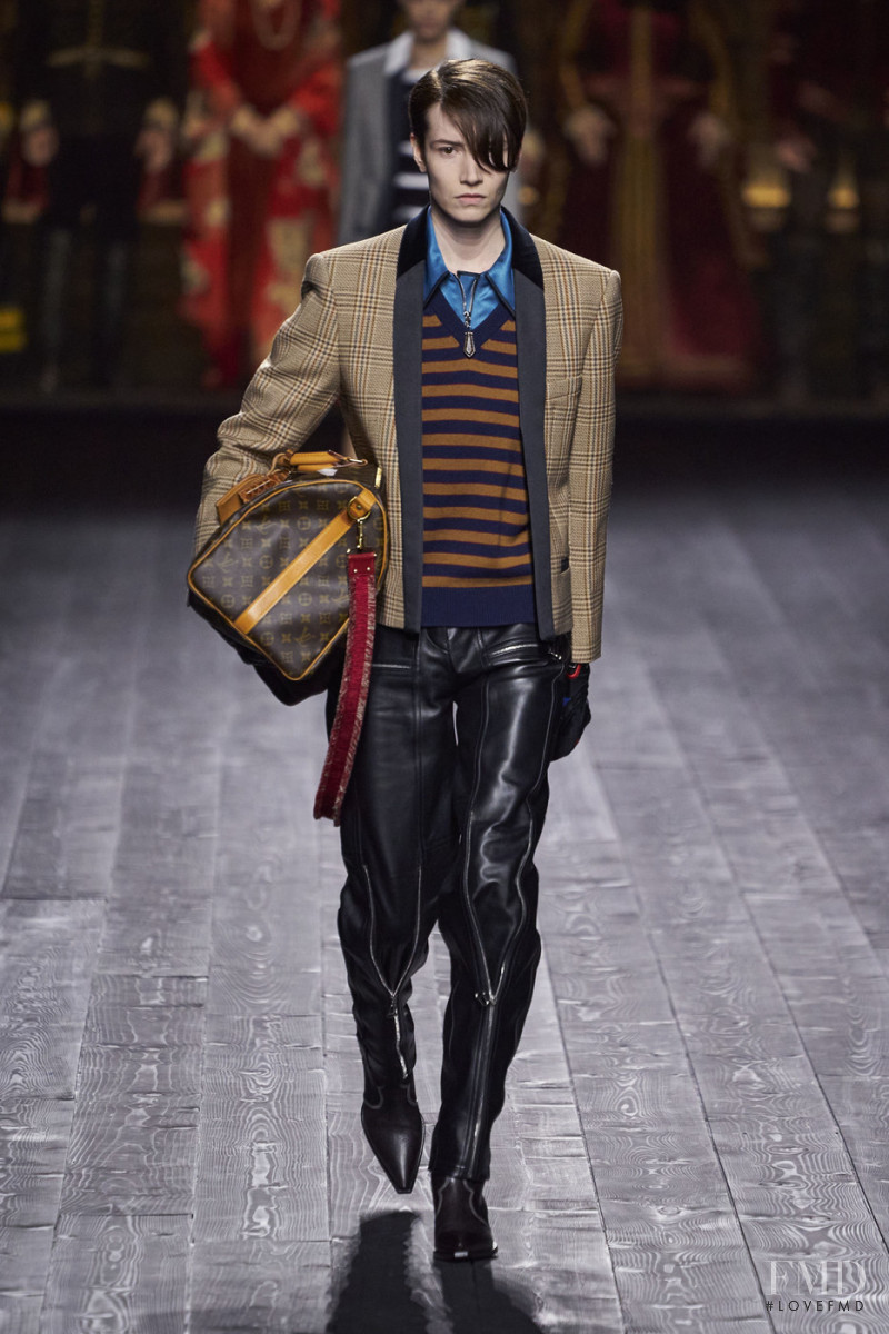 Krow Kian featured in  the Louis Vuitton fashion show for Autumn/Winter 2020