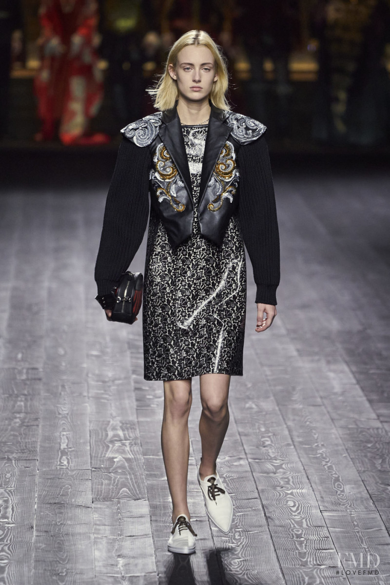 Belle Vanderkley featured in  the Louis Vuitton fashion show for Autumn/Winter 2020