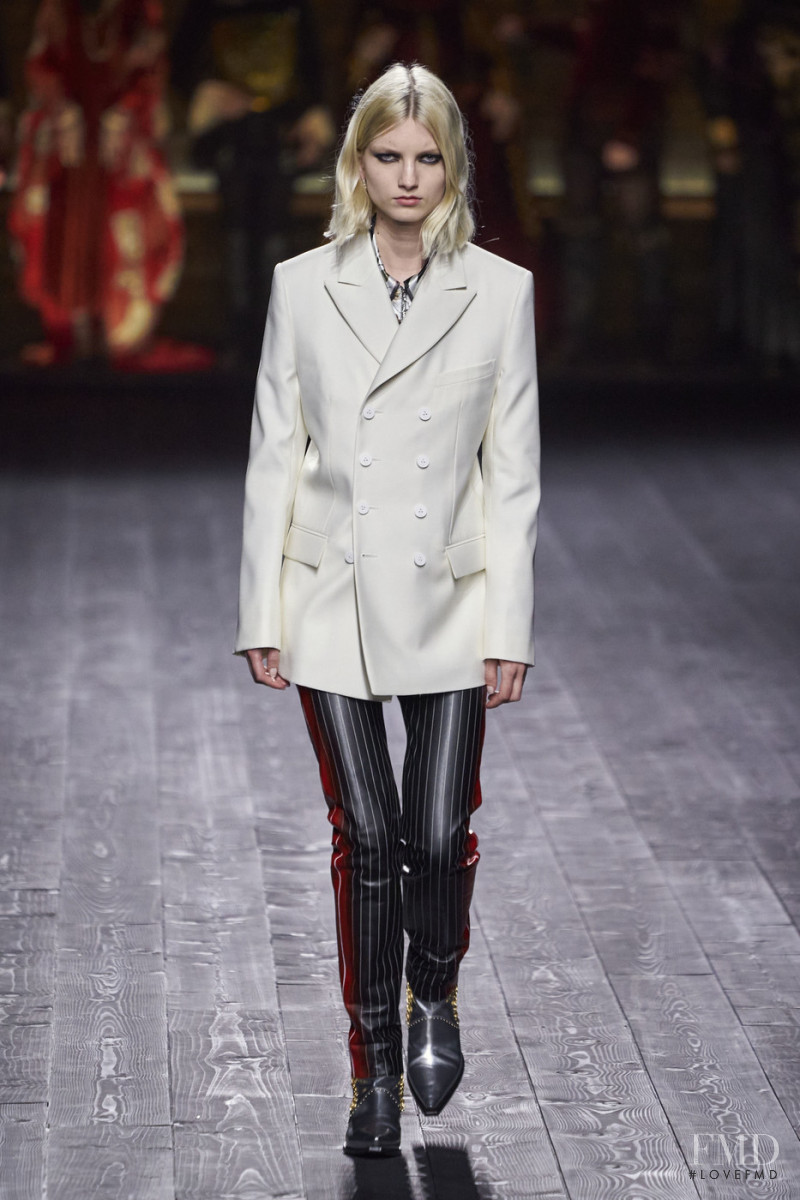 Kristin Soley Drab featured in  the Louis Vuitton fashion show for Autumn/Winter 2020