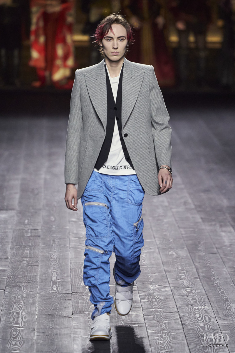 Kris DeGirolamo featured in  the Louis Vuitton fashion show for Autumn/Winter 2020