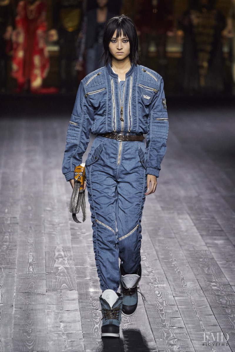 Chenlu Xu featured in  the Louis Vuitton fashion show for Autumn/Winter 2020