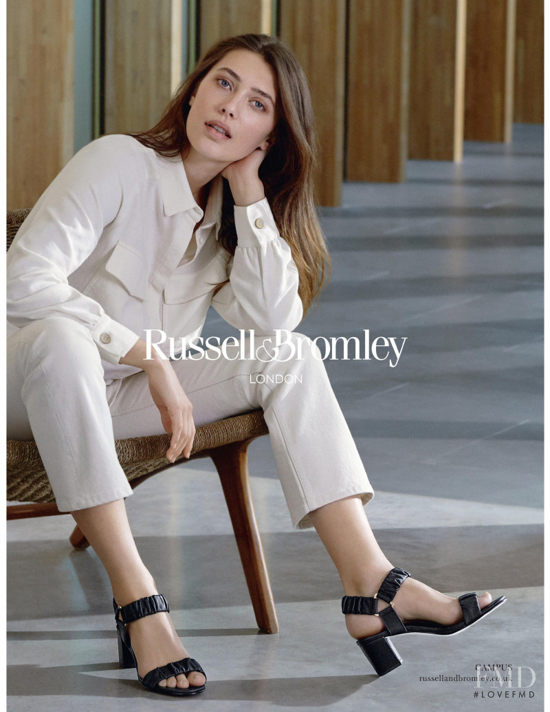 Russell & Bromley advertisement for Spring/Summer 2020