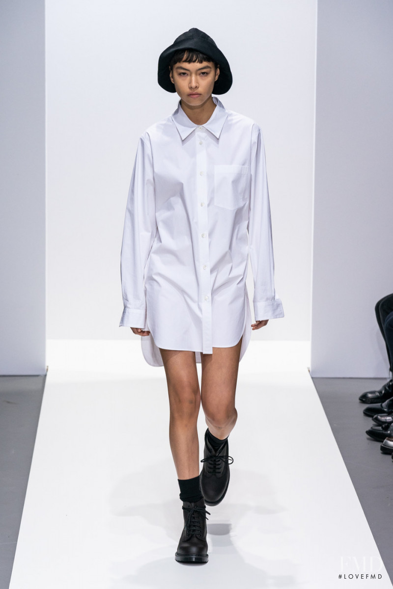 Maryel Uchida featured in  the Margaret Howell fashion show for Autumn/Winter 2020
