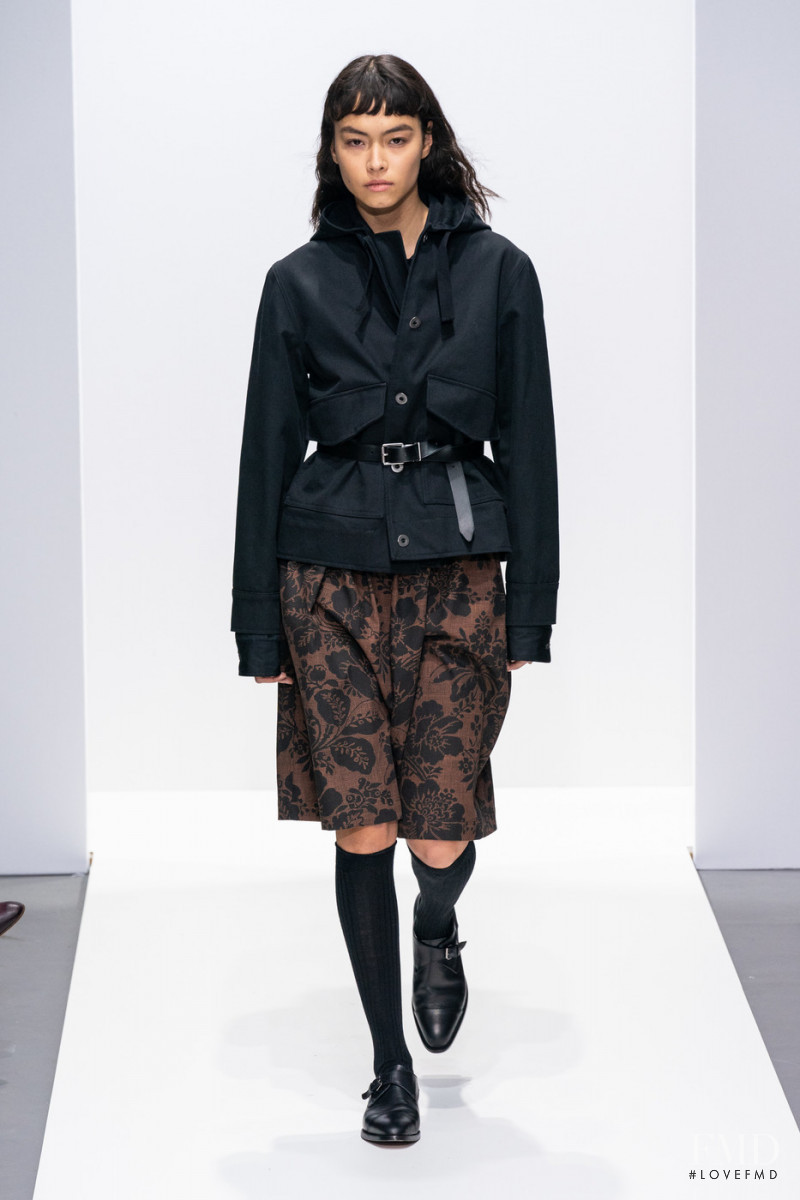 Maryel Uchida featured in  the Margaret Howell fashion show for Autumn/Winter 2020