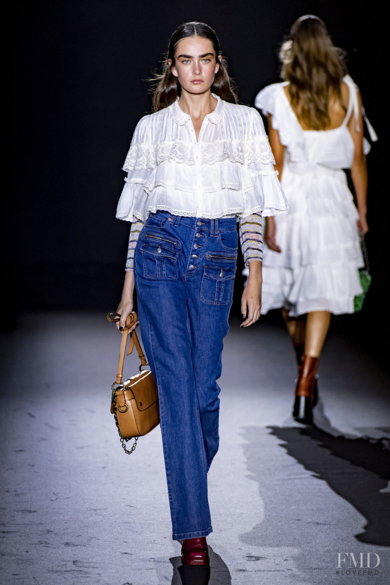 Alisha Nesvat featured in  the Zadig & Voltaire fashion show for Spring/Summer 2020