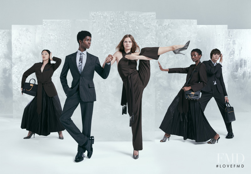 Alton Mason featured in  the Salvatore Ferragamo advertisement for Holiday 2019
