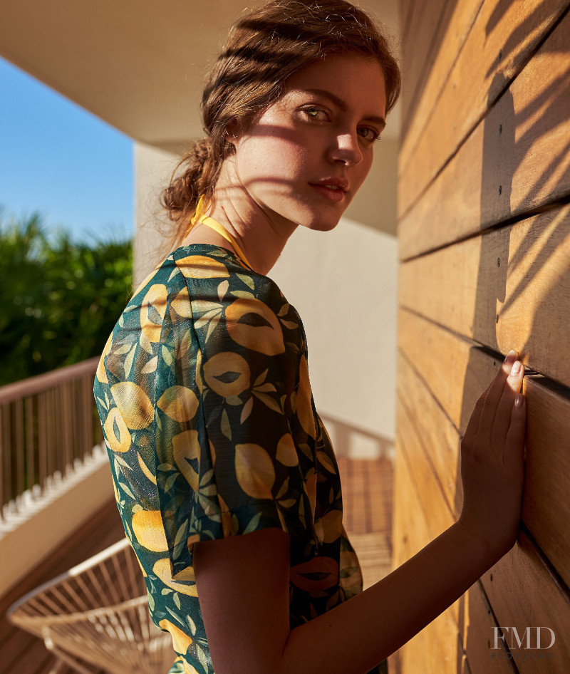 Natalia Bulycheva featured in  the Etam catalogue for Spring/Summer 2019