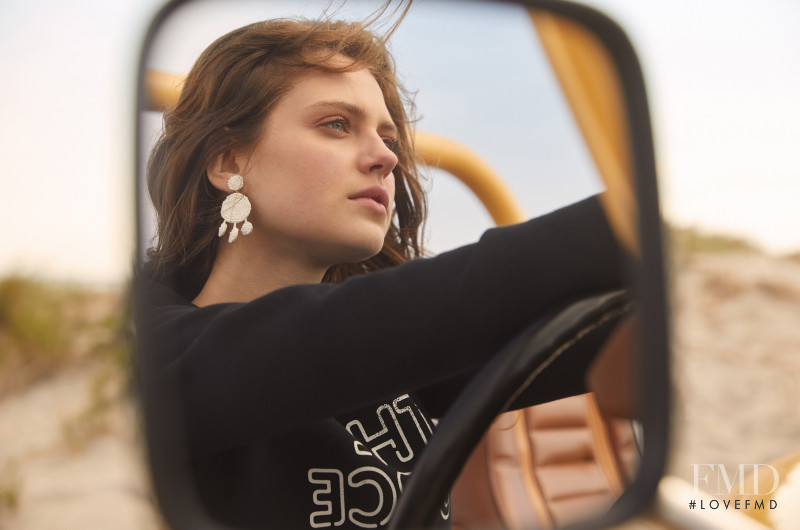 Natalia Bulycheva featured in  the Rebecca Minkoff lookbook for Summer 2018