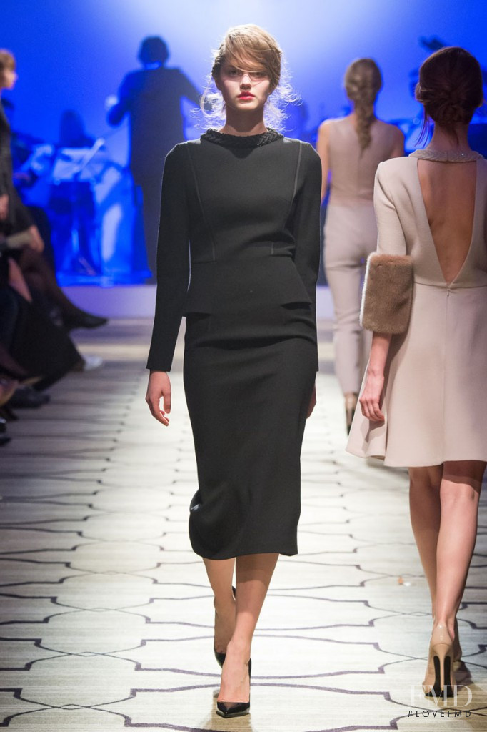 Natalia Bulycheva featured in  the Natalia Gart fashion show for Autumn/Winter 2015