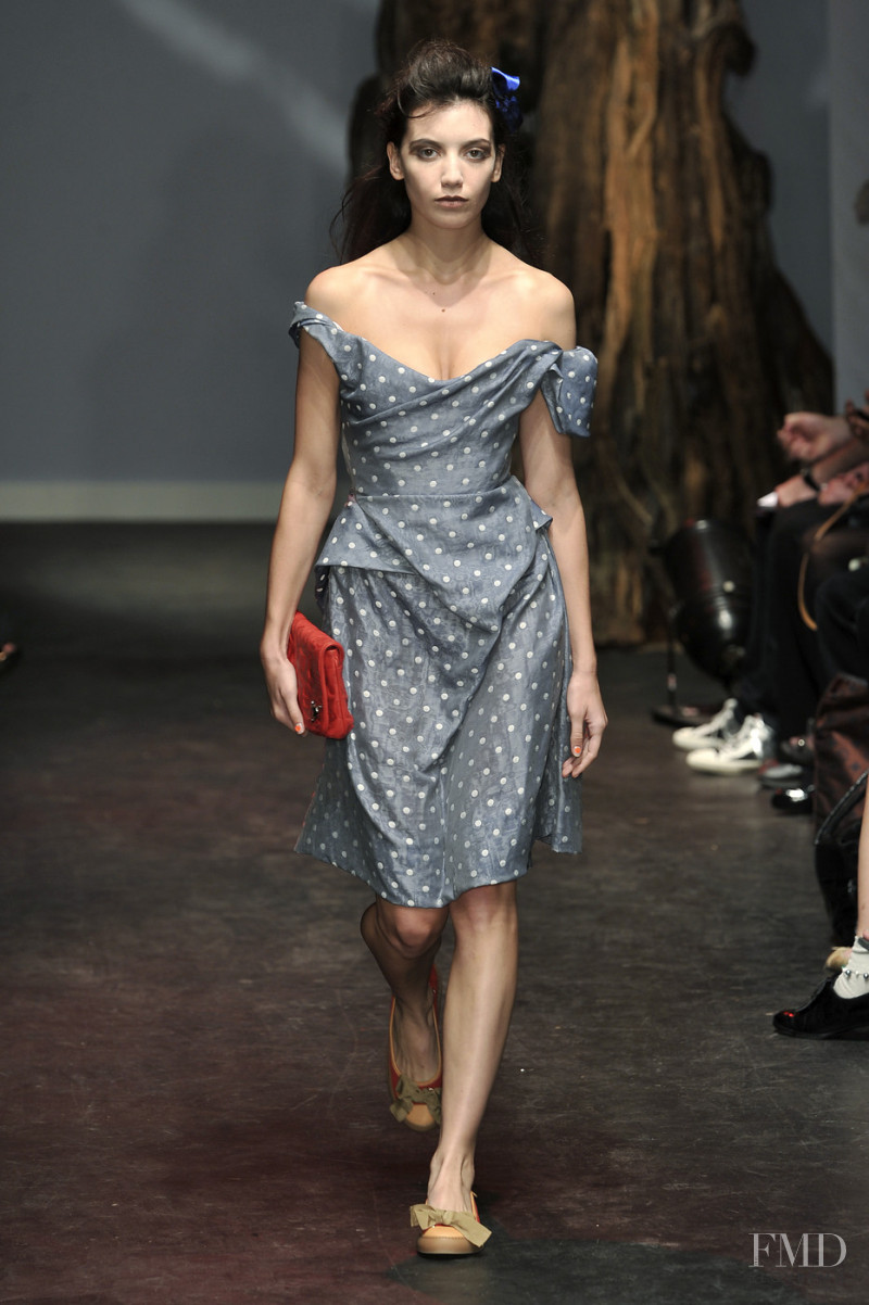 Daisy Lowe featured in  the Vivienne Westwood Red Label fashion show for Spring/Summer 2010