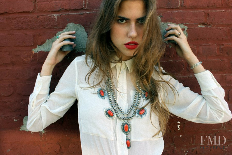 Kara Del Toro featured in  the Bow & Arrow lookbook for Spring/Summer 2011