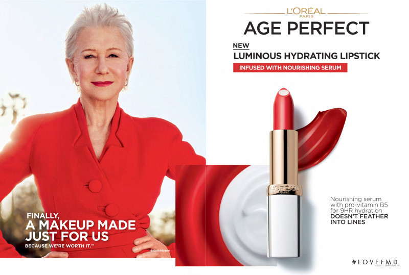 L\'Oreal Paris Age Perfect advertisement for Spring/Summer 2020