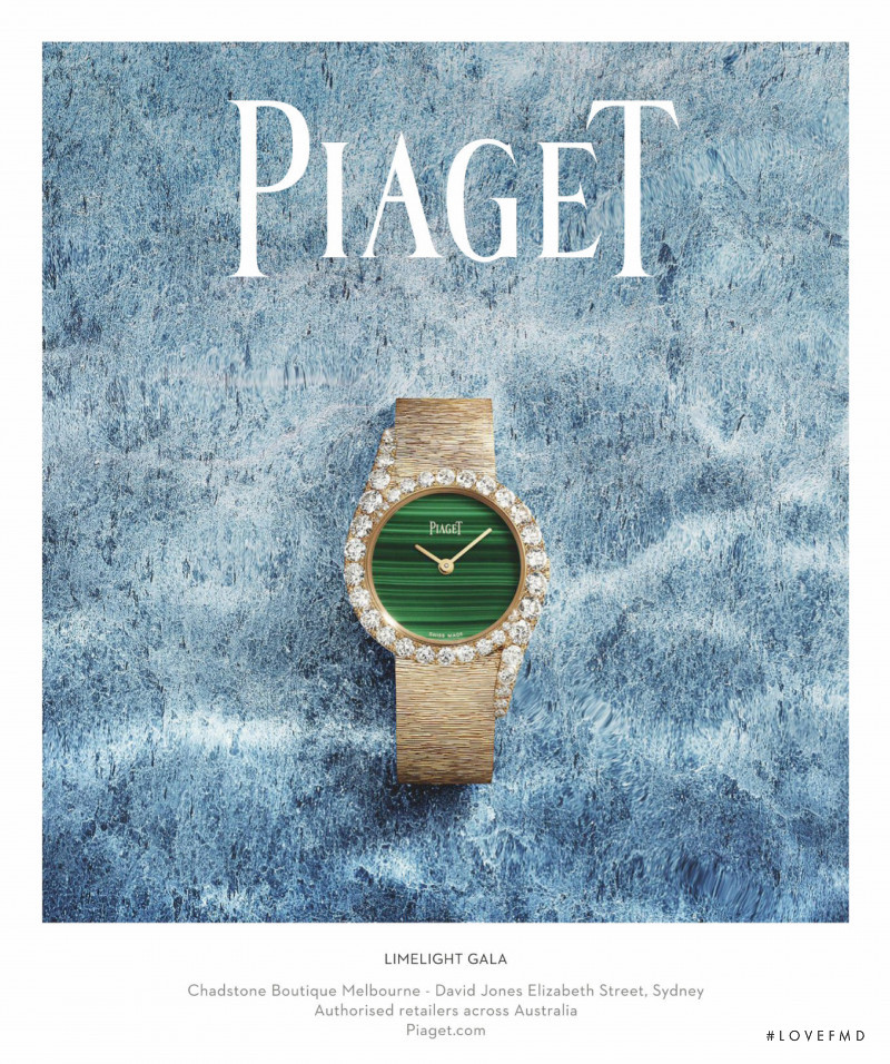 Piaget advertisement for Spring/Summer 2020