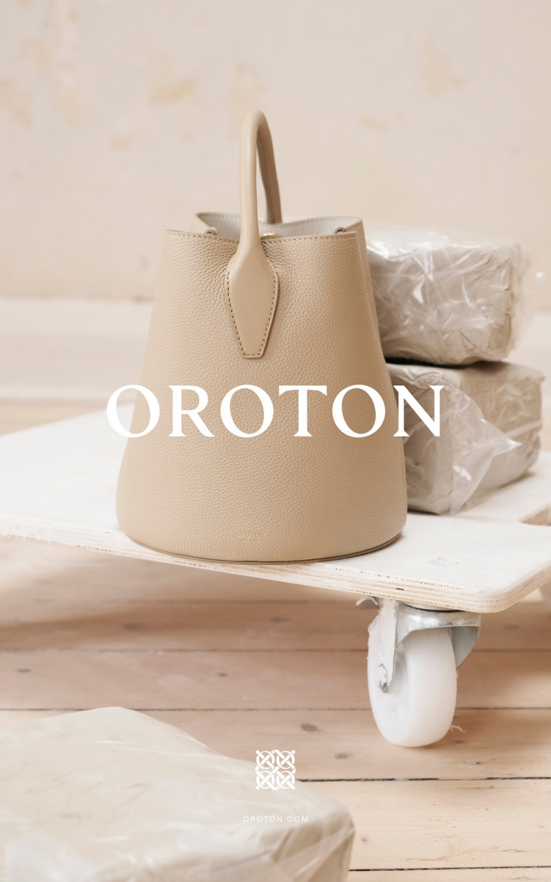 Vanessa Axente featured in  the Oroton advertisement for Spring/Summer 2020