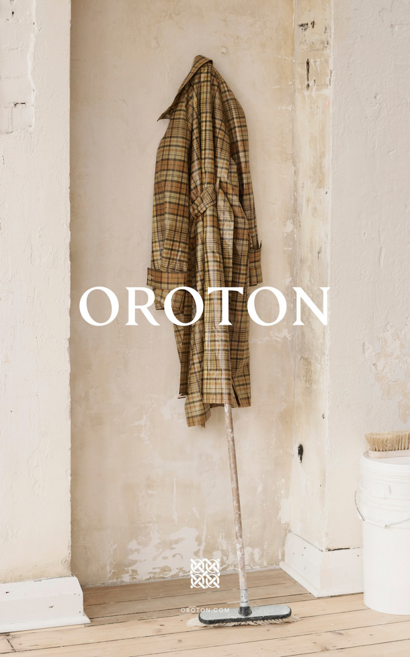 Vanessa Axente featured in  the Oroton advertisement for Spring/Summer 2020