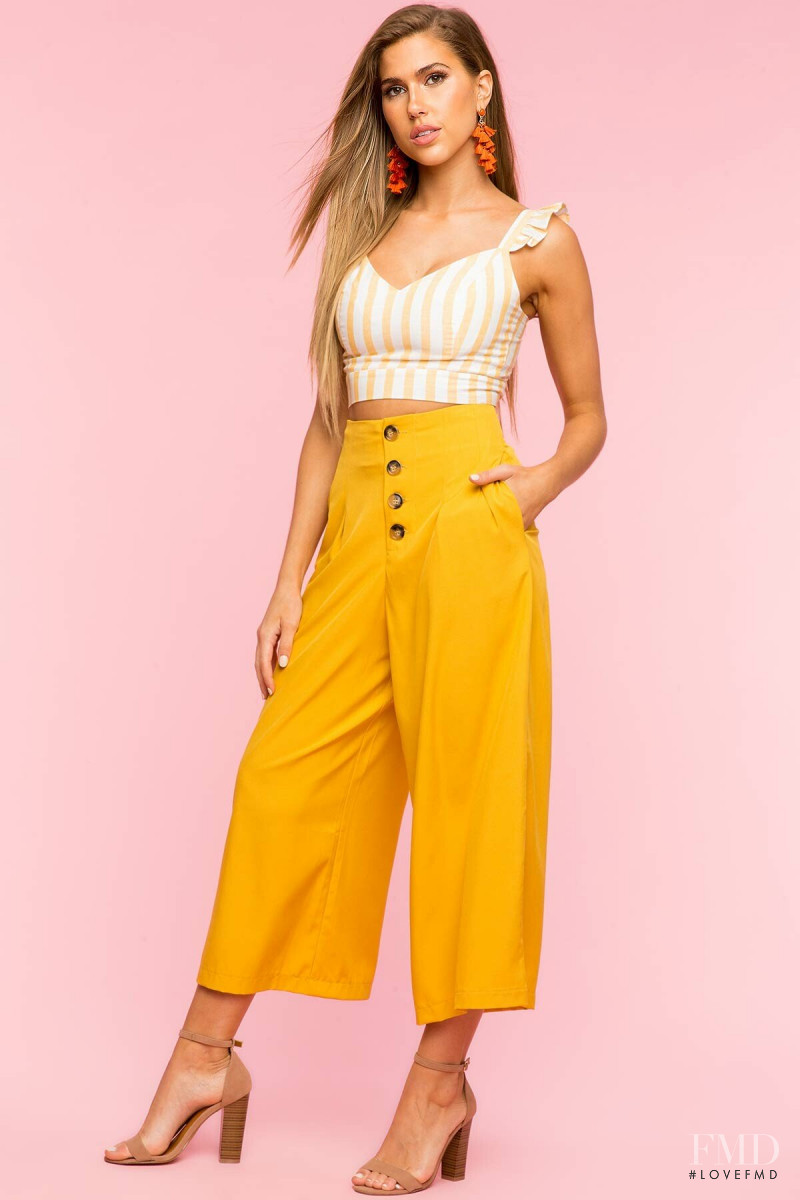 Kara Del Toro featured in  the A\'Gaci catalogue for Spring/Summer 2019