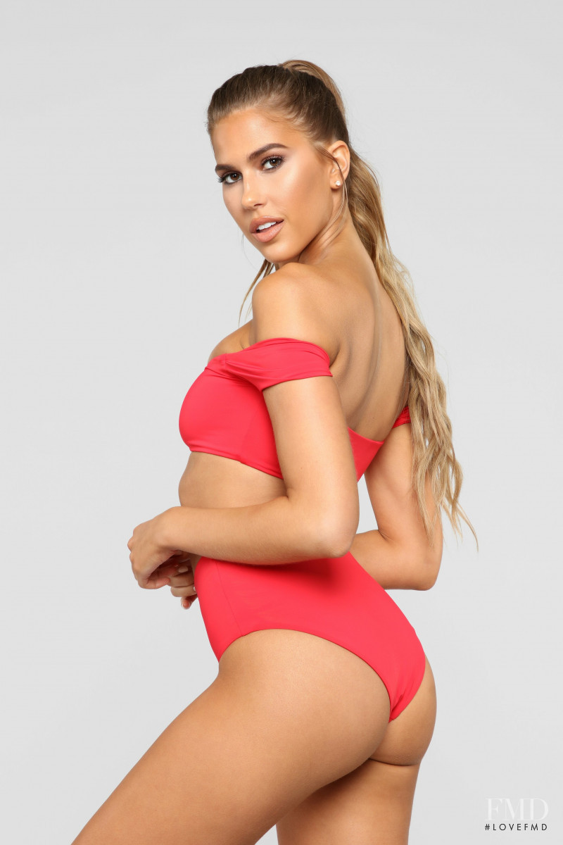 Kara Del Toro featured in  the Fashion Nova catalogue for Spring/Summer 2019