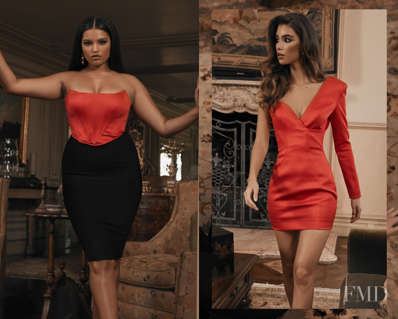 Cindy Mello featured in  the House of CB advertisement for Christmas 2019