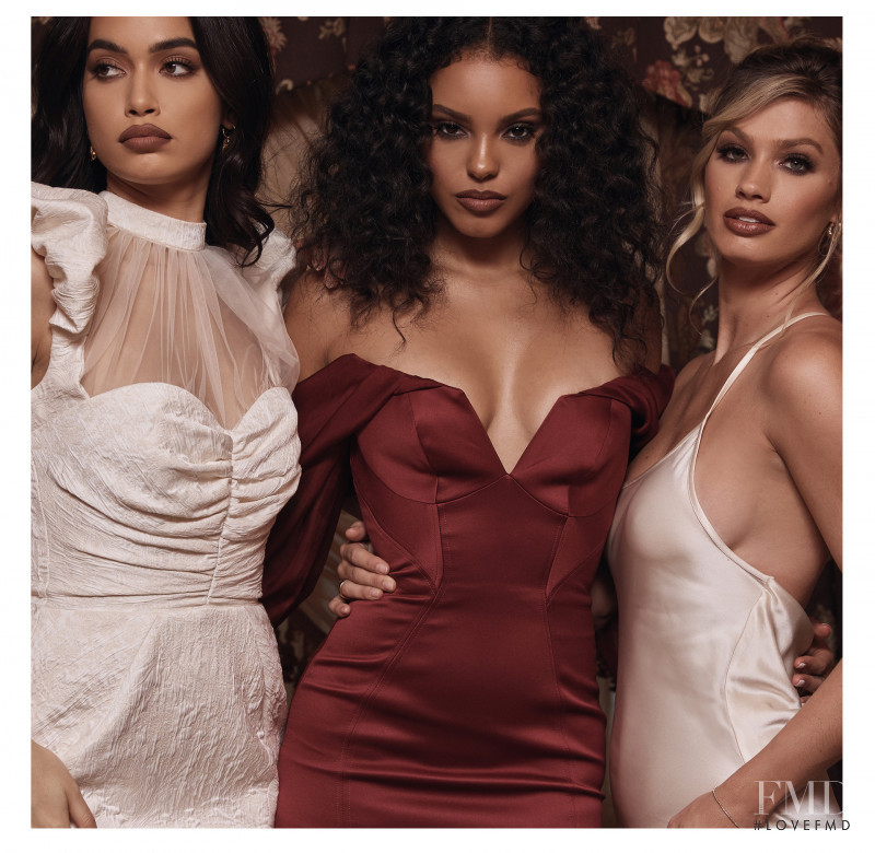 Rona Mahal featured in  the House of CB Valentine\'s Collection advertisement for Fall 2020