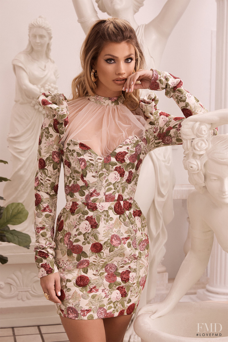 Maggie Rawlins featured in  the House of CB Valentine\'s Collection advertisement for Spring 2020
