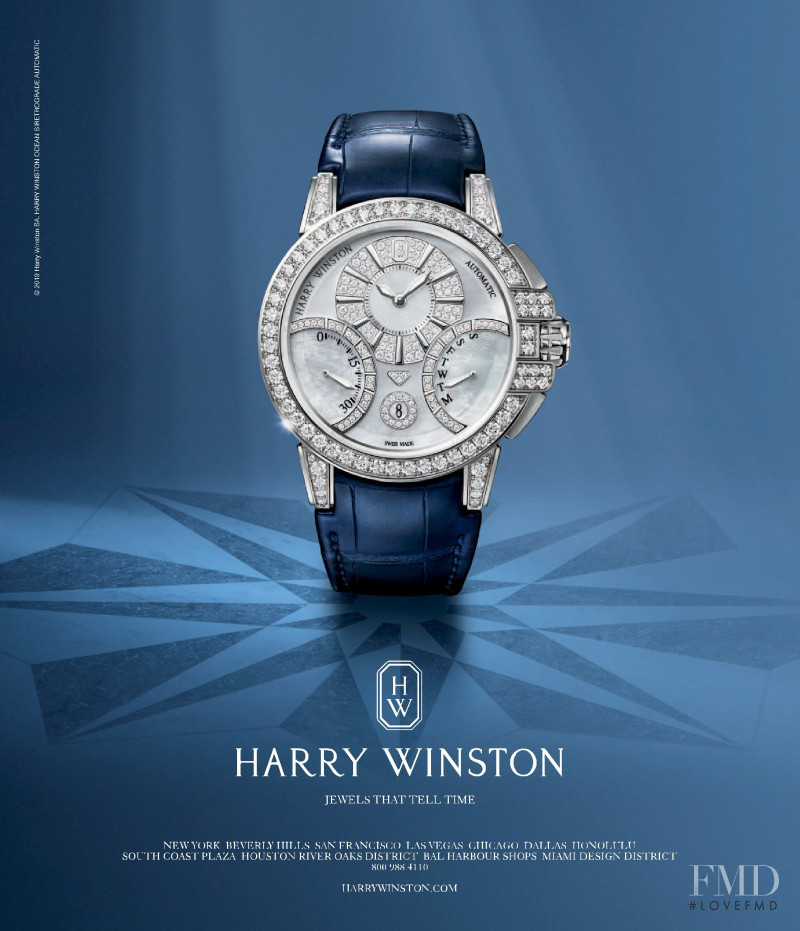 Harry Winston advertisement for Spring/Summer 2020