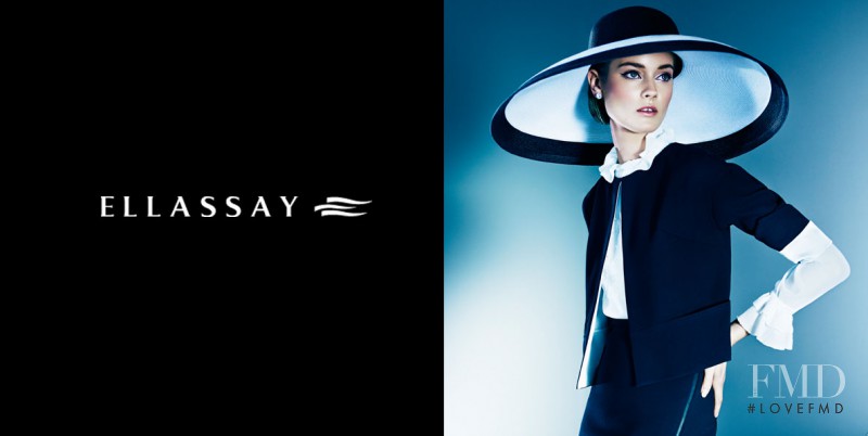 Monika Jagaciak featured in  the Ellassay advertisement for Autumn/Winter 2013