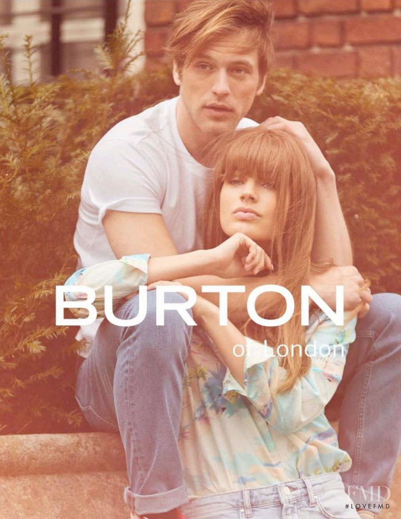 Burton of London advertisement for Spring/Summer 2020