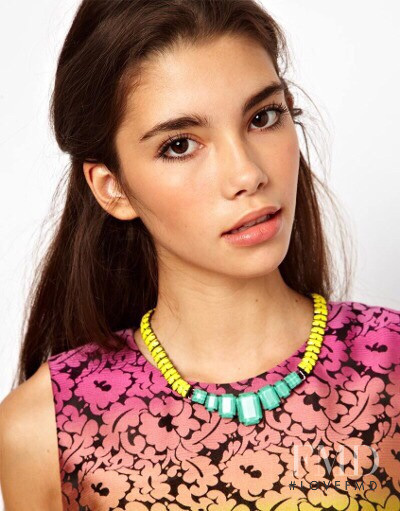 Cindy Mello featured in  the ASOS catalogue for Spring/Summer 2014