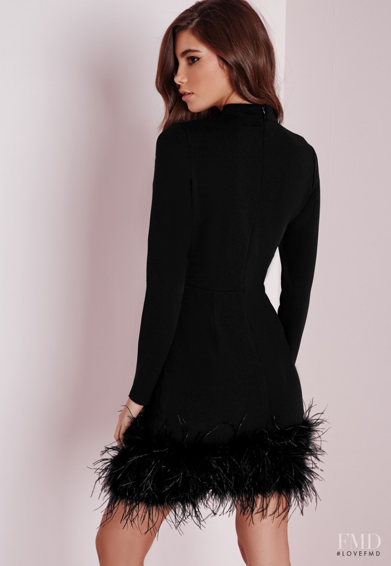 Cindy Mello featured in  the Missguided catalogue for Winter 2015