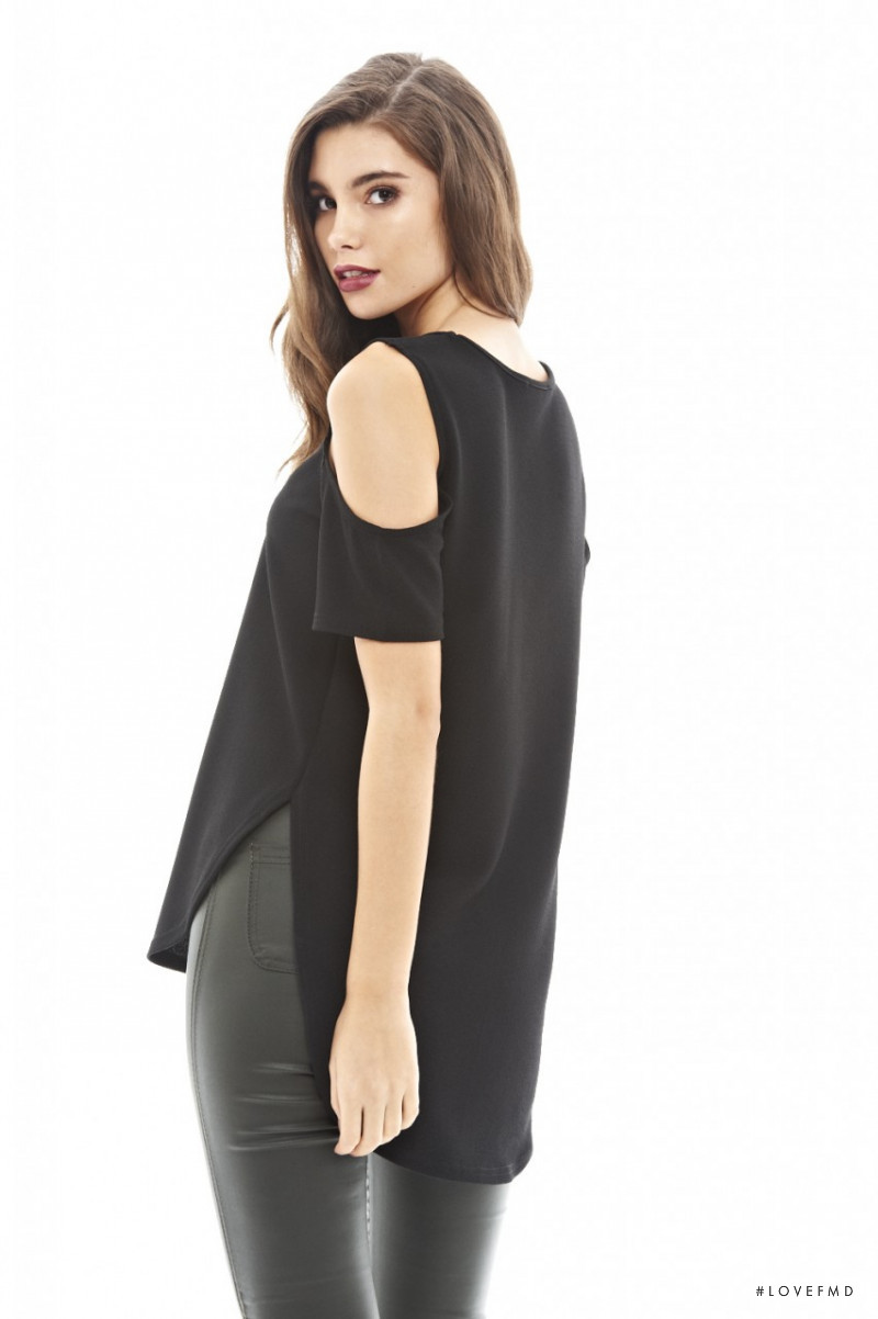 Cindy Mello featured in  the AX Paris catalogue for Winter 2015