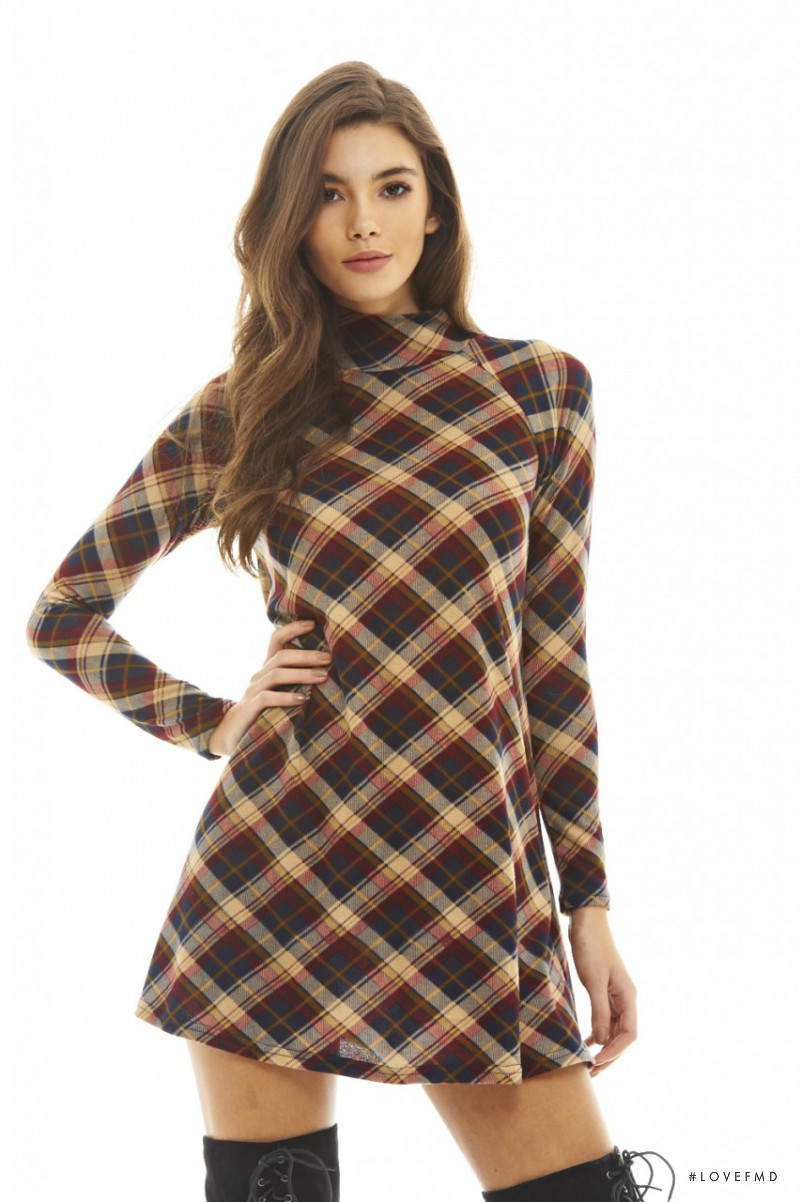 Cindy Mello featured in  the AX Paris catalogue for Winter 2015