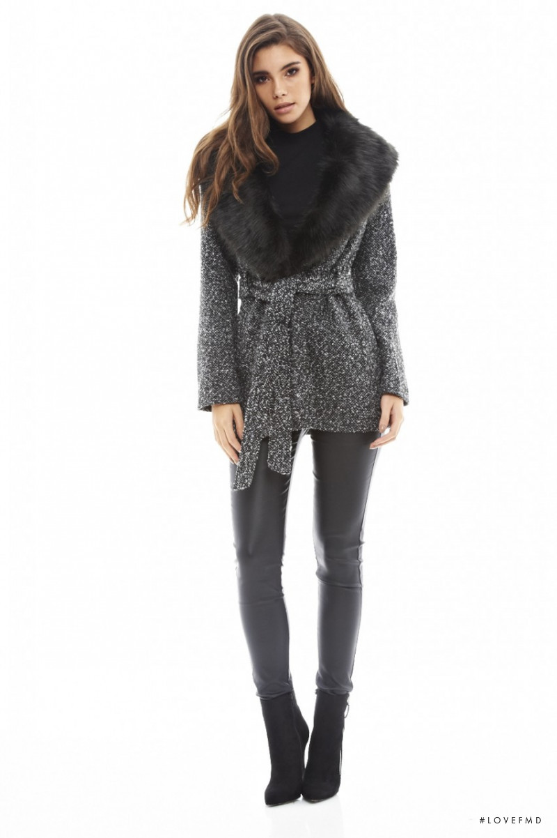 Cindy Mello featured in  the AX Paris catalogue for Winter 2015