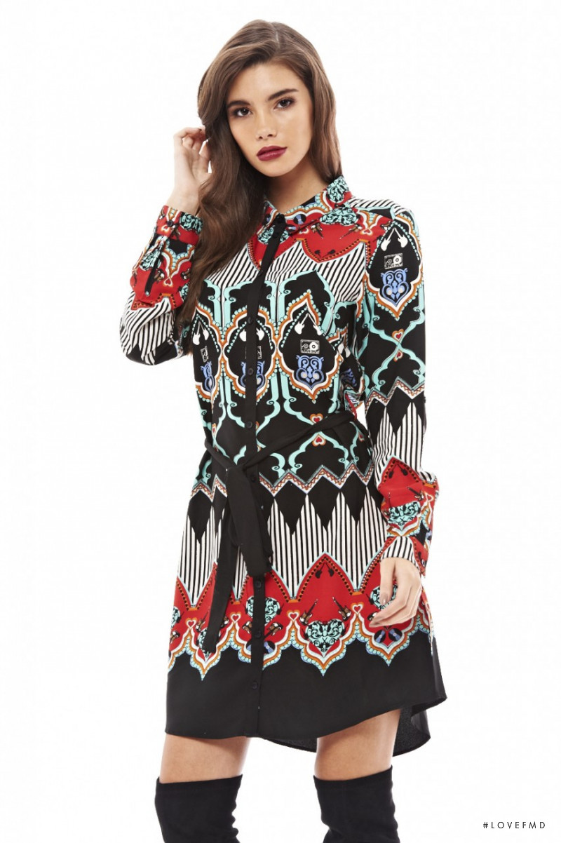 Cindy Mello featured in  the AX Paris catalogue for Winter 2015