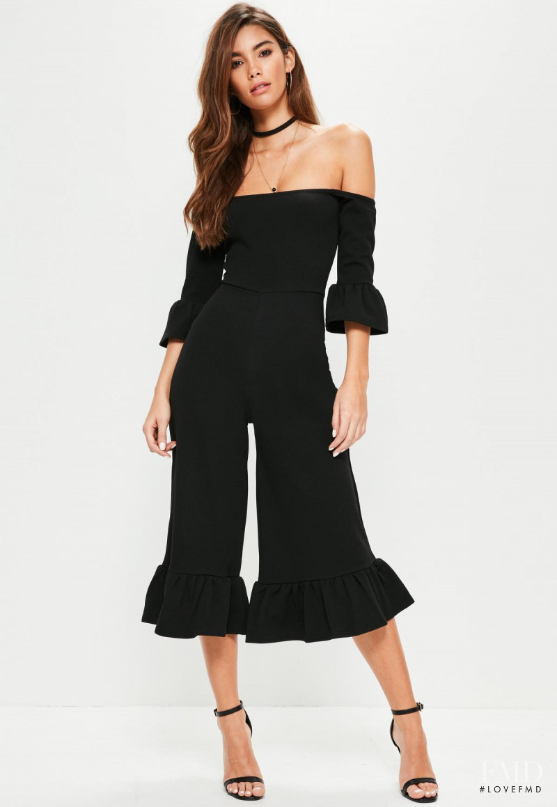 Cindy Mello featured in  the Missguided catalogue for Spring/Summer 2017