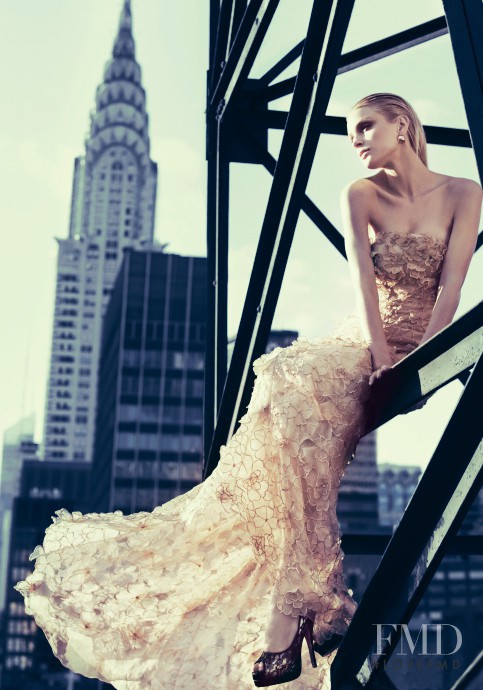 Jessica Stam featured in  the Ellassay advertisement for Spring/Summer 2011