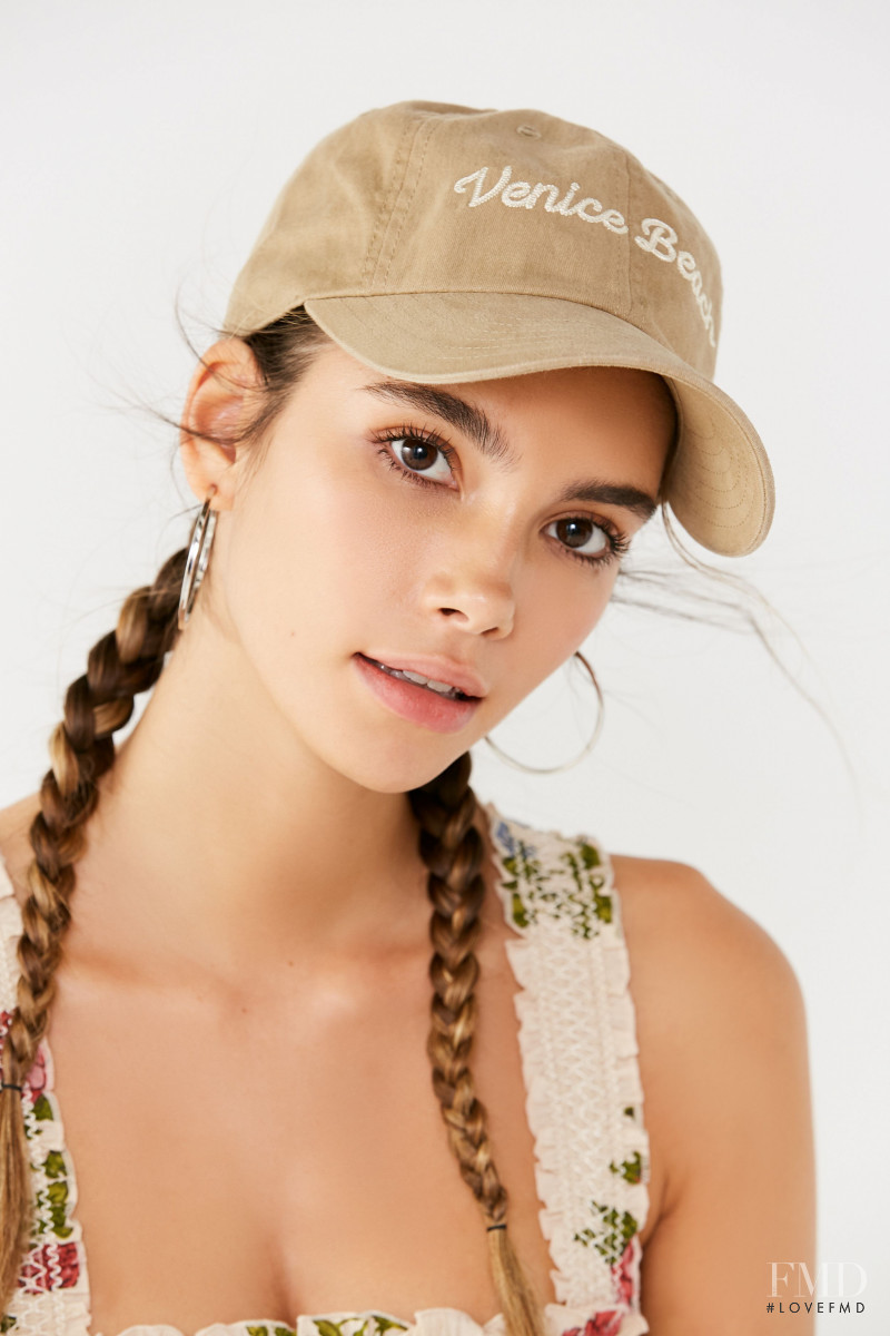 Cindy Mello featured in  the Urban Outfitters catalogue for Spring/Summer 2018