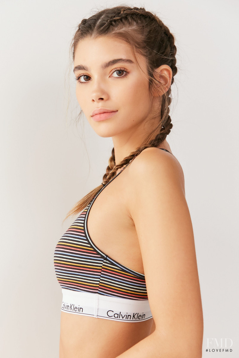 Cindy Mello featured in  the Urban Outfitters catalogue for Spring/Summer 2018