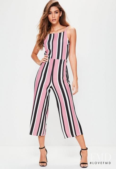 Cindy Mello featured in  the Missguided catalogue for Spring/Summer 2018