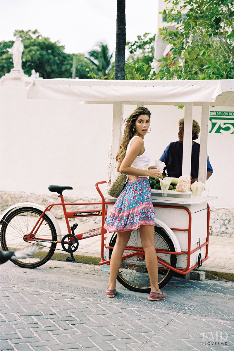 Cindy Mello featured in  the Arnhem lookbook for Spring/Summer 2018