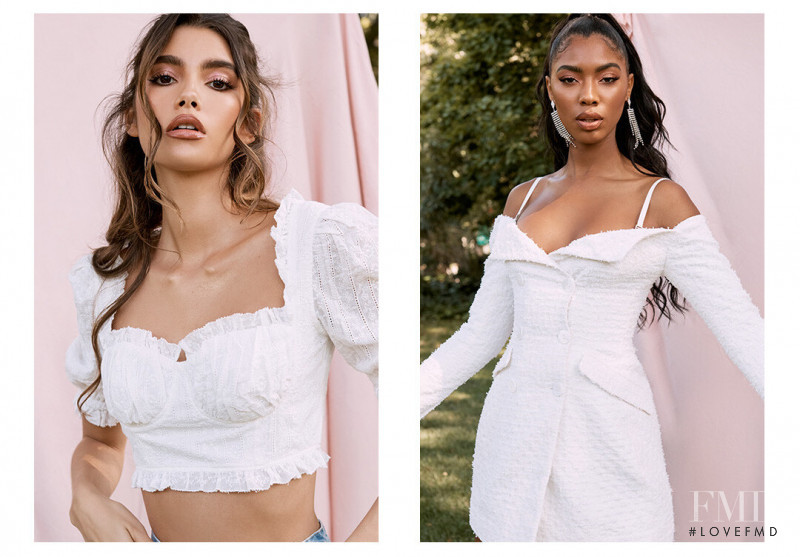 Cindy Mello featured in  the House of CB lookbook for Summer 2019