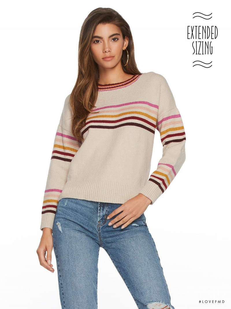 Cindy Mello featured in  the Jessica Simpson catalogue for Winter 2019