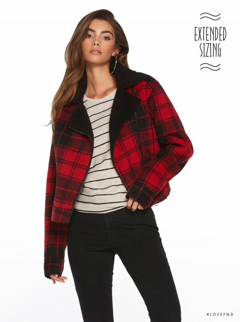 Cindy Mello featured in  the Jessica Simpson catalogue for Winter 2019