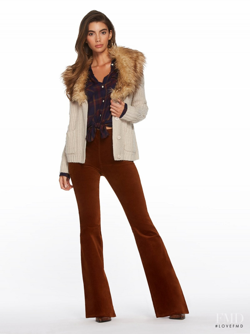 Cindy Mello featured in  the Jessica Simpson catalogue for Winter 2019